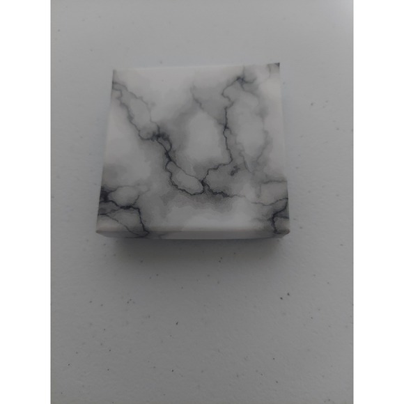 Leaf Enamel Stud Earrings with Marble Gift Box, Nature Inspired Jewelry - Picture 3 of 3